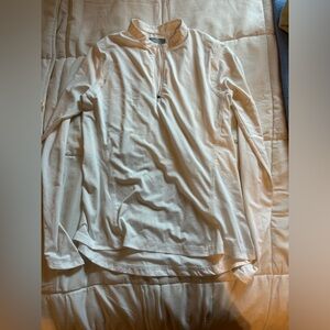 Callaway long sleeve athletic white womens top